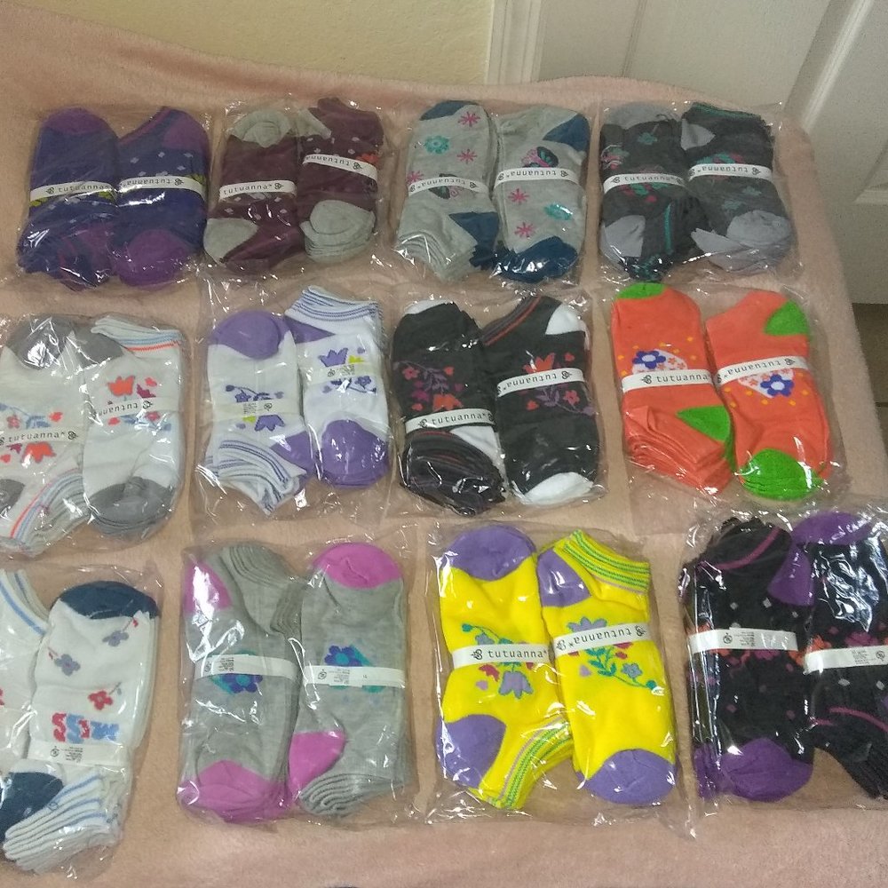 100% Cotton low cut ankle women socks